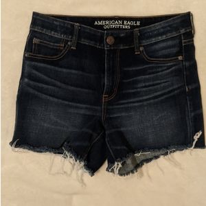 Dark Wash American Eagle Shorts